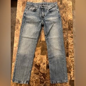 Mens 32x30 Original Straight Jeans by Levi